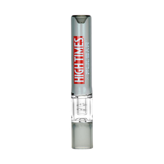 High Times® x Pulsar Chillum w/ Ash Catcher | 3.75" | Smoke by Smoke Drop | Buddy Brandz | Buddy Brandz