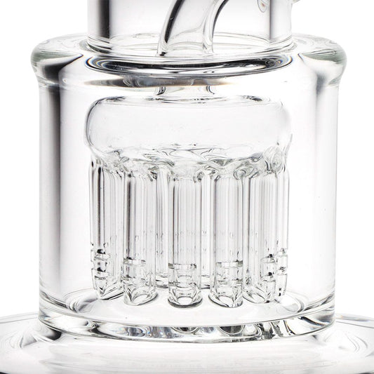 Pulsar 12 Arm Perc Chugger Glass Water Pipe - 10" / 14mm F - alternate view | Buddy Brandz