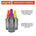 Load image into Gallery viewer, Ongrok Glass Dropper Jars, 6 pack by Smoke Drop - view 4 | Buddy Brandz