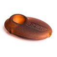 Cargar la imagen en la vista de la galería, Grav Sandblasted Pebble Spoon Pipe by Smoke Drop | Buddy Brandz