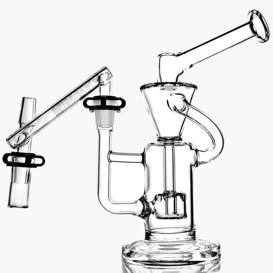14mm Male To Male Dropdown Reclaim Catcher - alternate view | Buddy Brandz