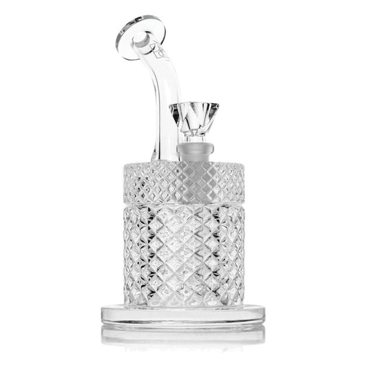 Jane West Twenties Collection Water Pipe | Clear by Smoke Drop | Buddy Brandz | Buddy Brandz