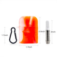 Load image into Gallery viewer, Silicone One Hitter Dugout with Keychain