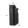 Load image into Gallery viewer, Portable Black Triple Jet Dab Torch lighter