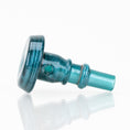 Cargar la imagen en la vista de la galería, Empire Glassworks PuffCo Peak Pro 3D XL Chamber Glass Joystick Cap - Blue Lagoon