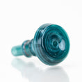 Cargar la imagen en la vista de la galería, Empire Glassworks PuffCo Peak Pro 3D XL Chamber Glass Joystick Cap - Blue Lagoon