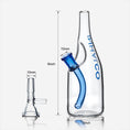 Load image into Gallery viewer, Sake Bottle Glass Water Bong