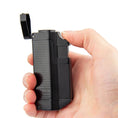 Load image into Gallery viewer, Portable Black Triple Jet Dab Torch lighter