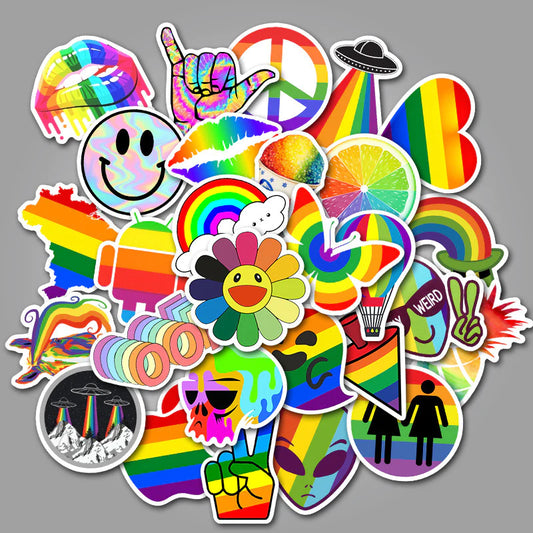 Sticker (pack of 50) by Lebo - view 2 | Buddy Brandz - alternate view | Buddy Brandz