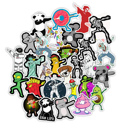 Sticker (pack of 50) by Lebo - view 2 | Buddy Brandz - alternate view | Buddy Brandz