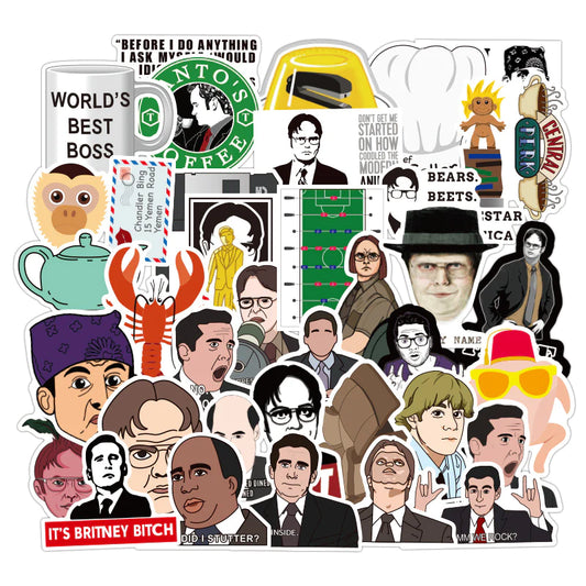 Sticker (pack of 50) by Lebo - view 2 | Buddy Brandz - alternate view | Buddy Brandz