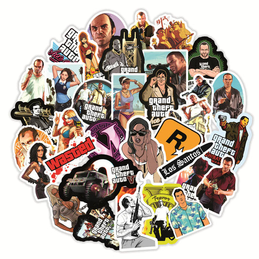 Sticker (pack of 50) by Lebo - view 2 | Buddy Brandz - alternate view | Buddy Brandz