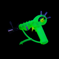 Load image into Gallery viewer, Space Out Ray Gun Torch Lighter - Glow Green by Space Out | Buddy Brandz