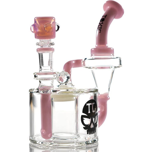 Toxic Stash Recycler Water Pipe by MK Glass - view 2 | Buddy Brandz - alternate view | Buddy Brandz