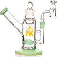 Cargar la imagen en la vista de la galería, MK Glass Stash Rig w/ Built in Jar Set by MK Glass - view 2 | Buddy Brandz