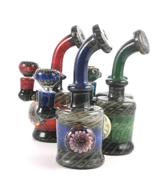 Marble Art Water Pipe (6") by Raj LEAF Enterprise | Buddy Brandz | Buddy Brandz