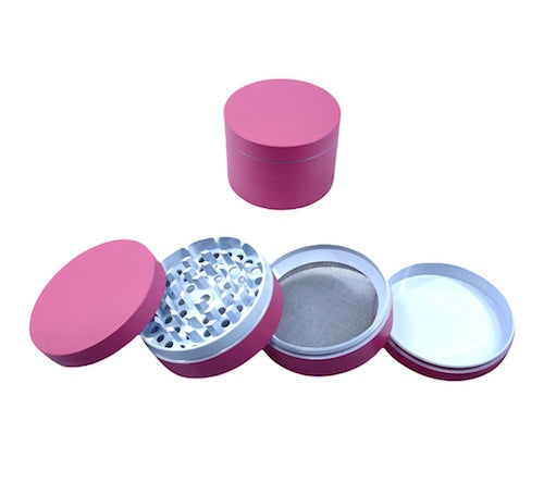Bright Matte Finish Grinder 2.5" (63mm) by n/a - view 2 | Buddy Brandz - alternate view | Buddy Brandz