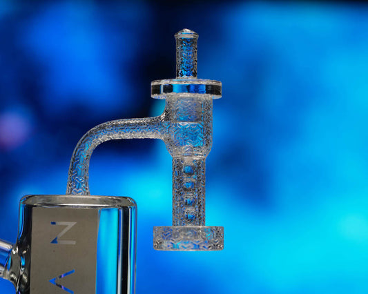 Space King Fully Fused Engraved Terp Slurper by Space King | Buddy Brandz | Buddy Brandz