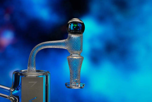 Space King Fully Fused Honeycomb Pattern Terp Slurper by Space King | Buddy Brandz | Buddy Brandz