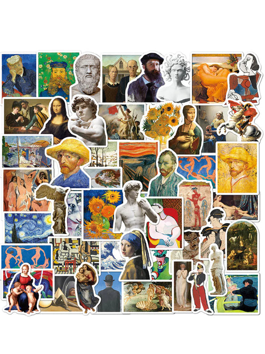 Sticker (pack of 50) by Lebo - view 2 | Buddy Brandz - alternate view | Buddy Brandz