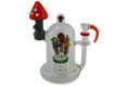 Load image into Gallery viewer, Detailed Handmade Mushroom Glass Water Pipe by FC - view 3 | Buddy Brandz