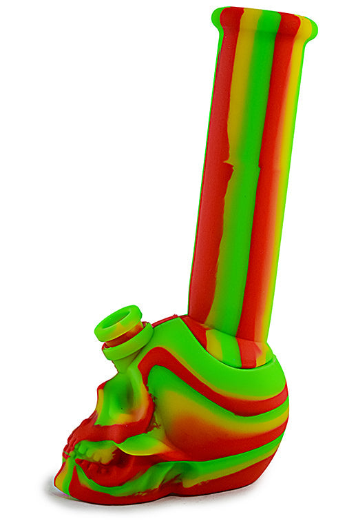 Silicone Skull Water Pipe by Buddy Brandz - view 2 | Buddy Brandz - alternate view | Buddy Brandz