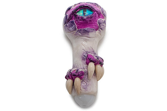 Clay Monster Teeth Handpipe by FC - view 2 | Buddy Brandz - alternate view | Buddy Brandz