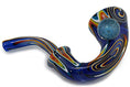 Cargar la imagen en la vista de la galería, Sherlock Wig Wag Color Glass Pipe by FC - view 3 | Buddy Brandz