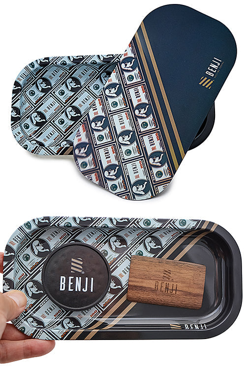 Benji 3D Holographic Slim Tray Kit (3 Designs) by Benji | Buddy Brandz | Buddy Brandz