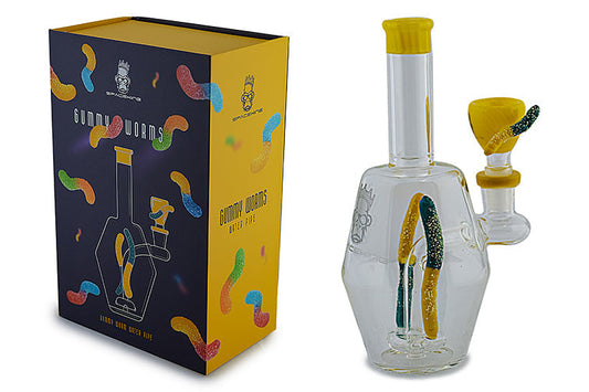 Space King Gummy Worms Water Pipe by Space King | Buddy Brandz | Buddy Brandz