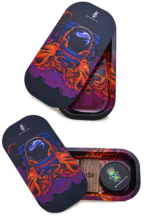 Space King 3D Holographic Slim Tray Kit (5 Designs) by Space King | Buddy Brandz | Buddy Brandz