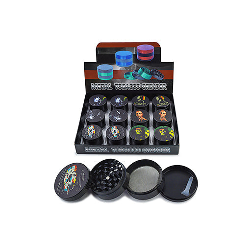 Novelty Grinder - Rasta Man (2") by n/a - view 2 | Buddy Brandz - alternate view | Buddy Brandz