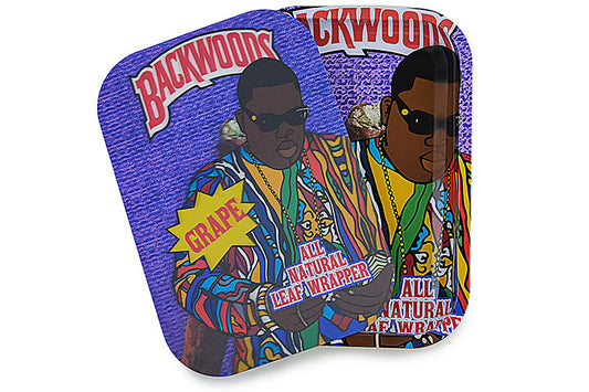 3D Holographic Metal Rolling Tray w/ Magnetic Lid (Design B7) by BDD Wholesale | Buddy Brandz | Buddy Brandz