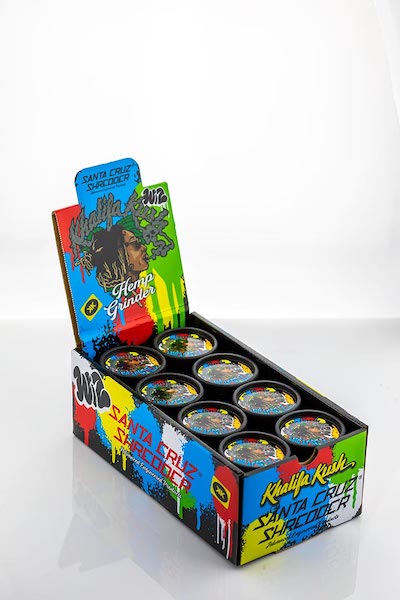 Santa Cruz Shredder Wiz Khalifa 2 Piece Hemp Grinder by Santa Cruz Shredder - view 2 | Buddy Brandz - alternate view | Buddy Brandz