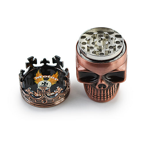 Novelty Grinder - Crowned Skull (2") by n/a | Buddy Brandz | Buddy Brandz