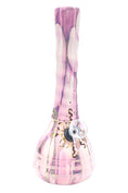Load image into Gallery viewer, Ancient Creations Gold Sunburst Ceramic Beaker Bong - Made in USA by Smoke Drop - view 7 | Buddy Brandz
