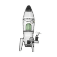 Load image into Gallery viewer, HEMPER Rocket Ship XL Bong by Smoke Drop - view 6 | Buddy Brandz
