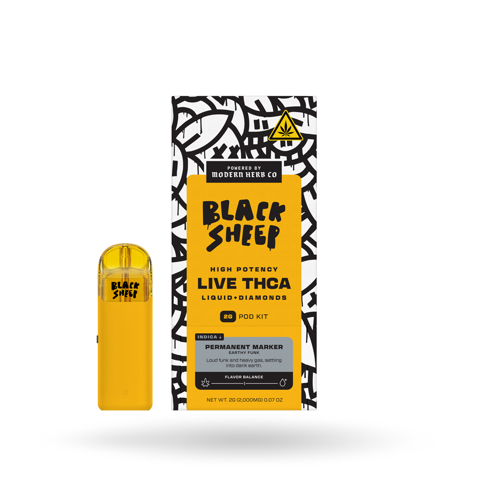 Liquid Diamonds Pod Kit: Permanent Marker (Indica) 2g