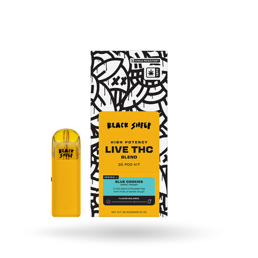 Live THCa Blend Pod Starter Kit: Blue Cookies 3g | Buddy Brandz