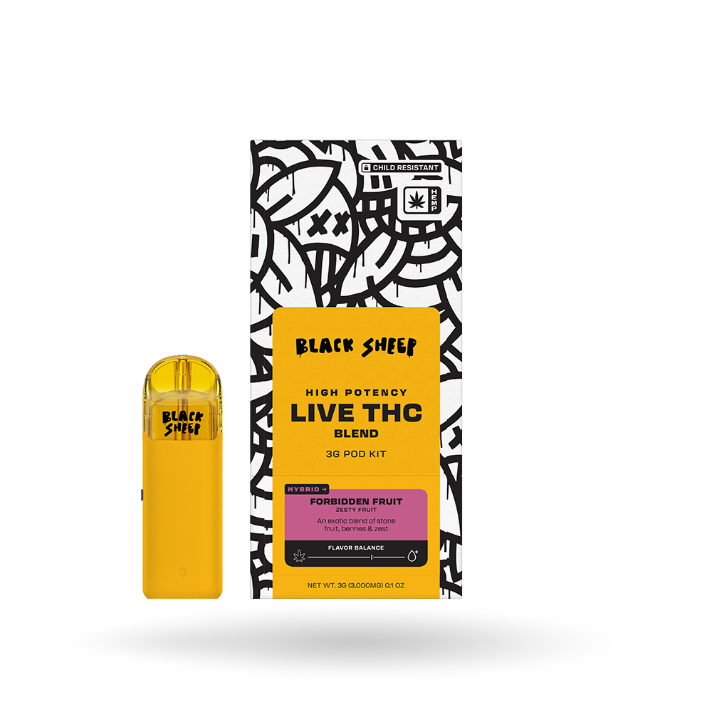 Live THCa Blend Pod Starter Kit: Forbidden Fruit 3g