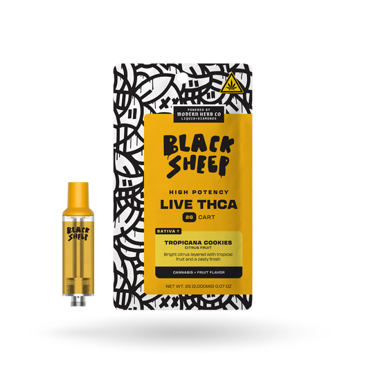 Liquid Diamonds Vape Cartridge: Tropicana Cookies (Sativa), 2g | Buddy Brandz