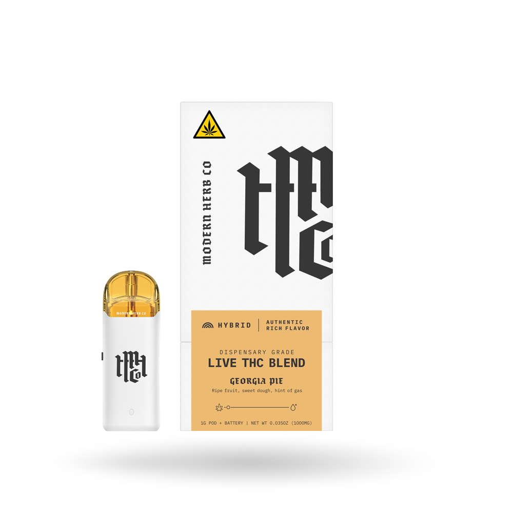 Live THCa Pod Starter Kit: Georgia Pie (Hybrid), 1g