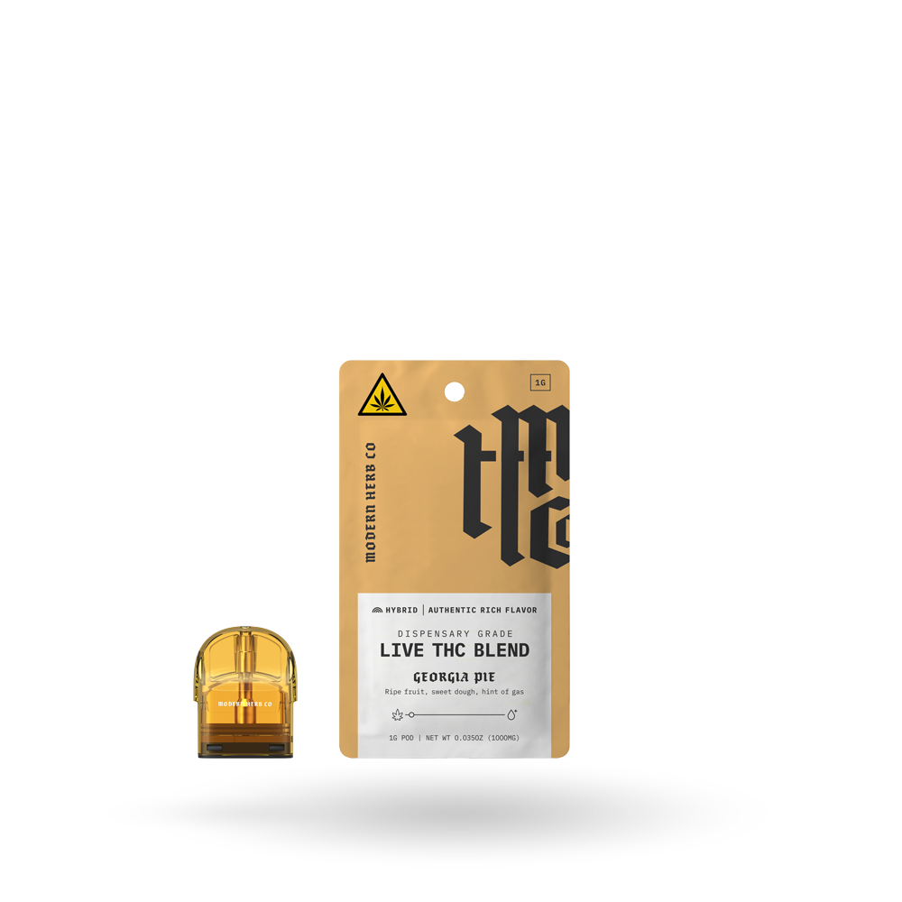 Live THCa Pod Refill: Georgia Pie (Hybrid), 1g