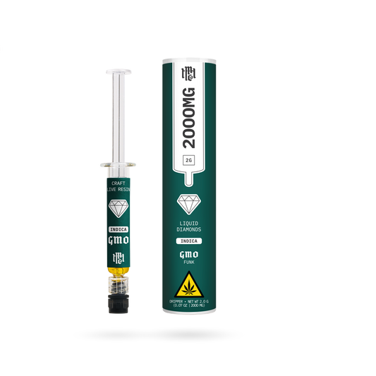 THCa Dripper Live Resin Liquid Diamonds: GMO (Indica) 2g by Modern Herb Co | Buddy Brandz | Buddy Brandz