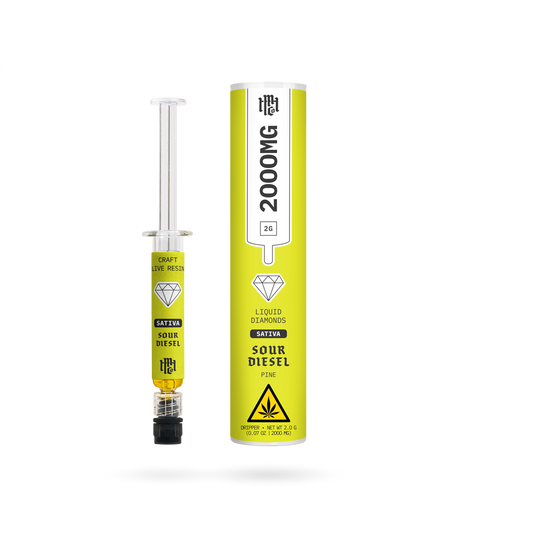 THCa Dripper Live Resin Liquid Diamonds: Sour Diesel (Sativa) 2g by Modern Herb Co | Buddy Brandz | Buddy Brandz