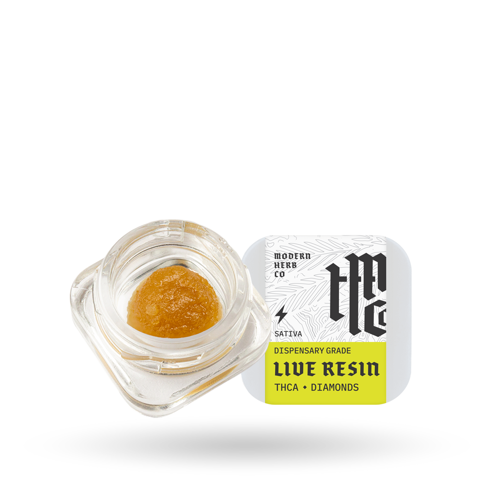 THCa Live Resin Diamonds Dab: Jack Herer (Sativa) - 2g by Modern Herb Co | Buddy Brandz