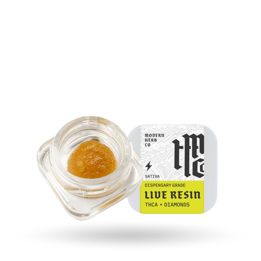 THCa Live Resin Diamonds Dab: Jack Herer (Sativa) - 2g by Modern Herb Co | Buddy Brandz | Buddy Brandz