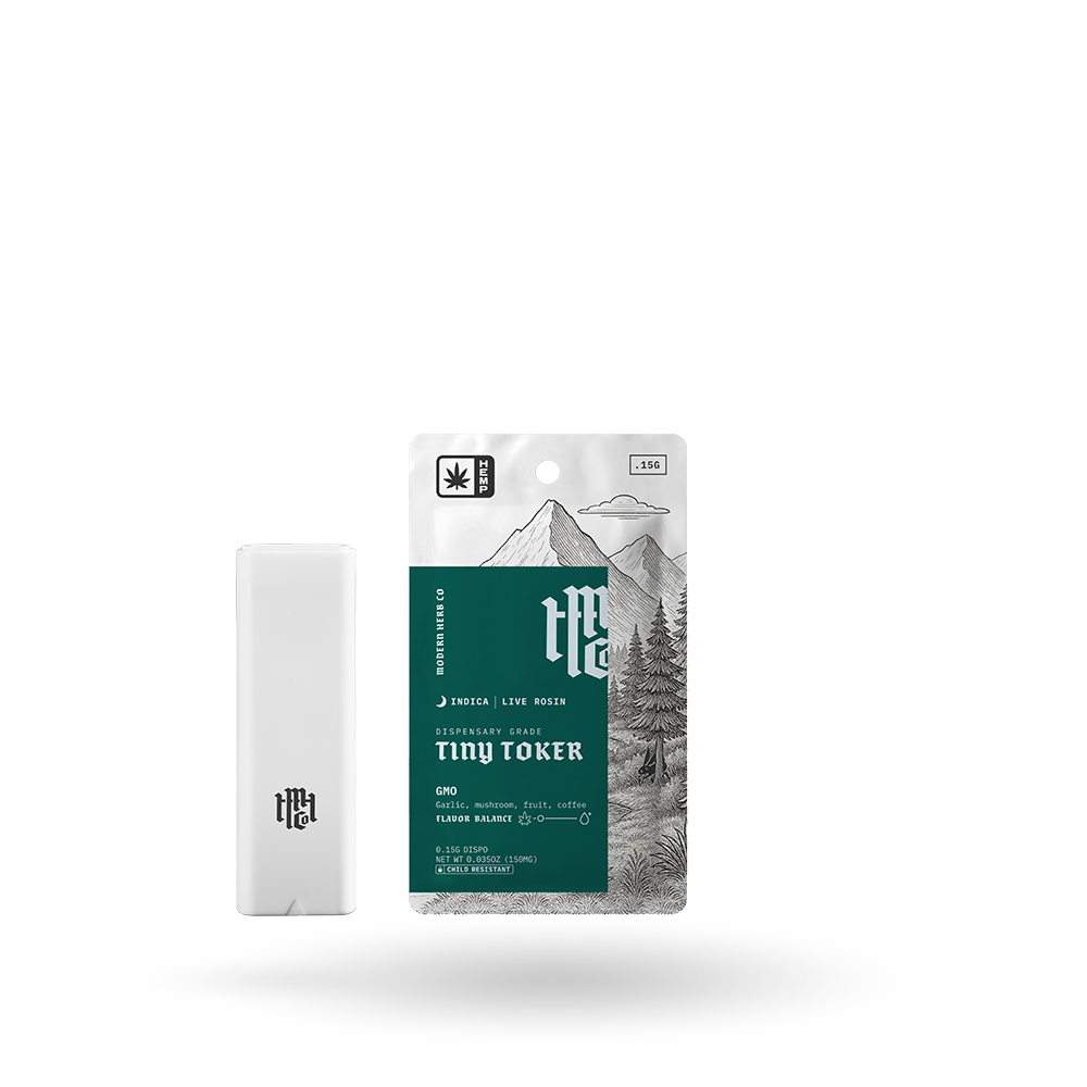 Rosin Vape: Tiny Toker GMO (Indica) .15g by Modern Herb Co | Buddy Brandz