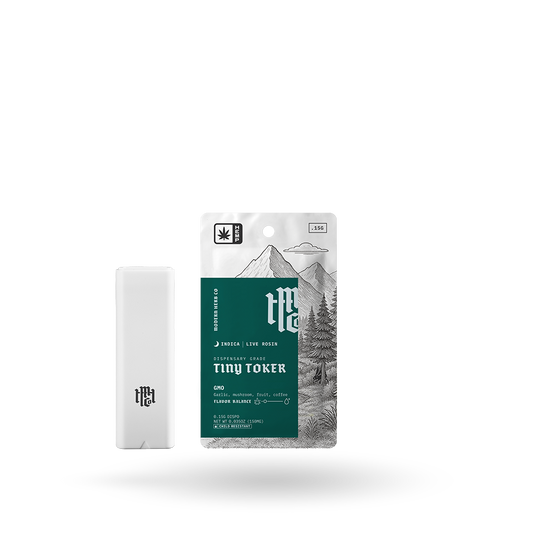 Rosin Vape: Tiny Toker GMO (Indica) .15g by Modern Herb Co | Buddy Brandz | Buddy Brandz
