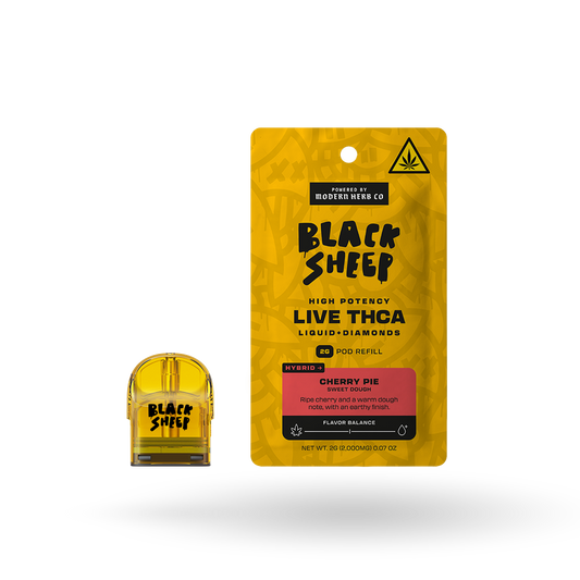 Liquid Diamonds Pod Refill: Cherry Pie (Hybrid) 2g | Buddy Brandz